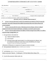 San Martino Basket news Allegati COVID - Modulo autocertificazione spostamento per allenamenti