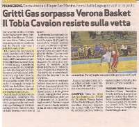 San Martino Basket rassegna stampa Arena 03 marzo 2014: articolo sul torneo di Promozione e commento