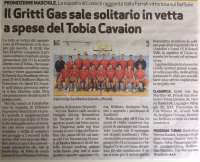 San Martino Basket rassegna stampa Arena marzo 2014 - Gritti Gas e il campionato di promozione